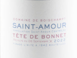 Saint-Amour, Tête de Bonnet 2023