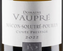 Mâcon-Solutré-Pouilly AOP White- Domaine Vaupré 2022