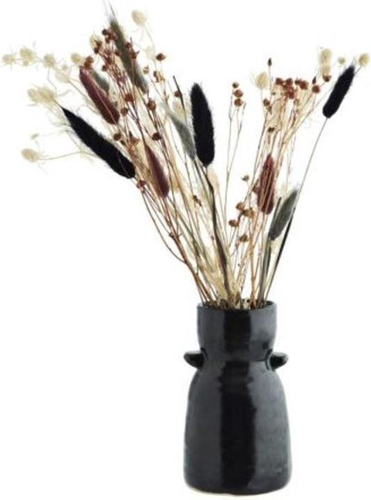 Black Stoneware Vase