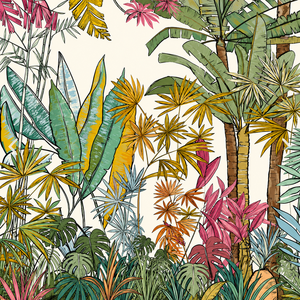 Jungle Barbara Art Print | Bespoke Artwork by LouiseM