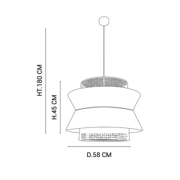 SINGAPOUR.XL.D58.SUSP.GRI/ANT
