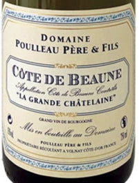 Cote de Beaune AOC White, Domaine Poulleau, La Grande Chatelaine 2023