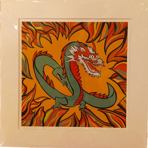 Dragon Paper Print
