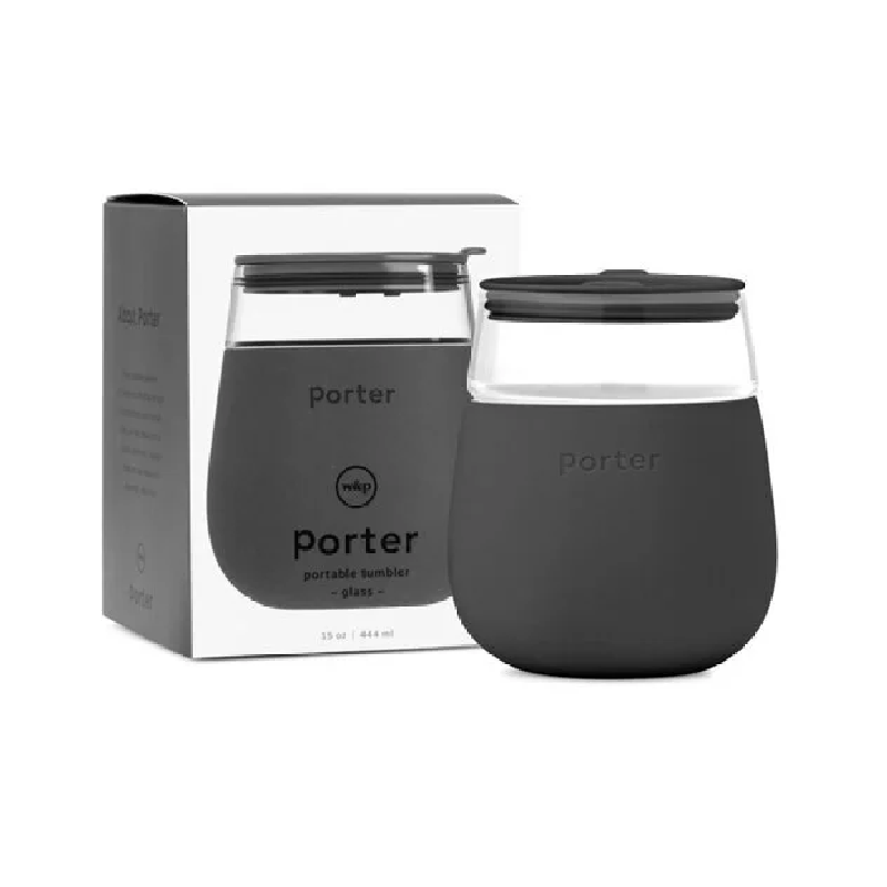 Porter Glass Charcoal