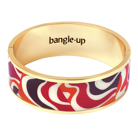 ROSALIA Printed lacquer clasp bracelet