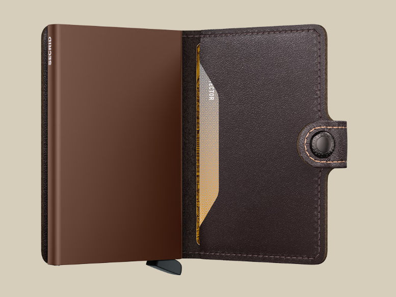 SECRID MINIWALLET ORIGINAL CHOCOLATE