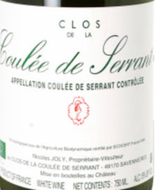 Coulée de Serrant Monopole AOP White - Nicolas Joly 2021