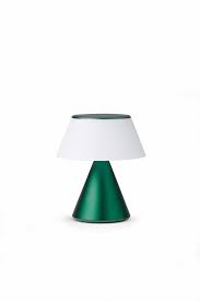 Lexon LUMA M Portable Led Lamp W Color Syncing-Dark Green