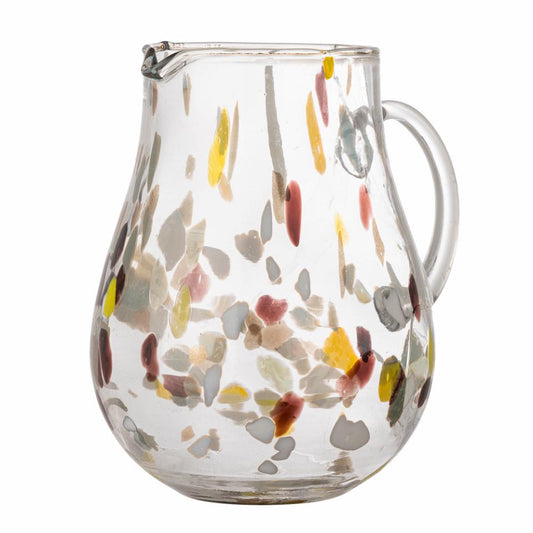 Kenji Jug Yellow Recycled Glass