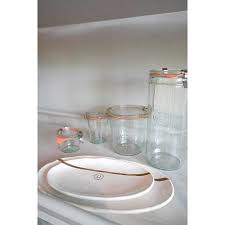 White & Gold Plate Set of 2