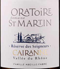 Cairanne AOP White - Oratoire St Martin 2022