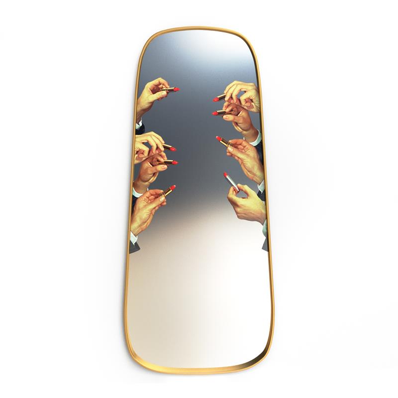 Toiletpaper Lipstick Mirror Large