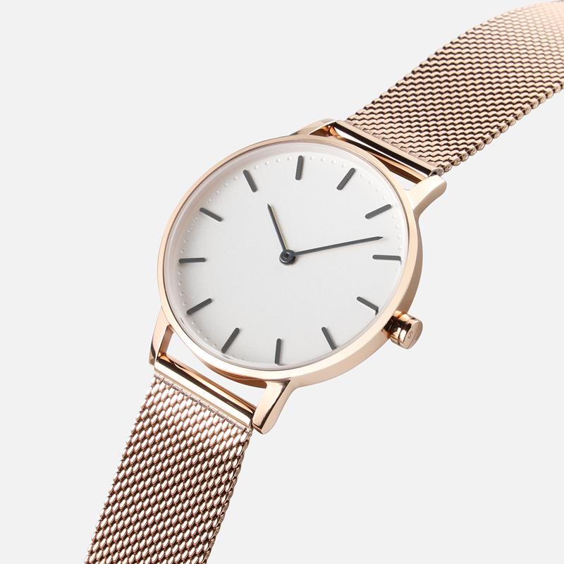 Signatur 34 - Rose Gold & Stainless Steal