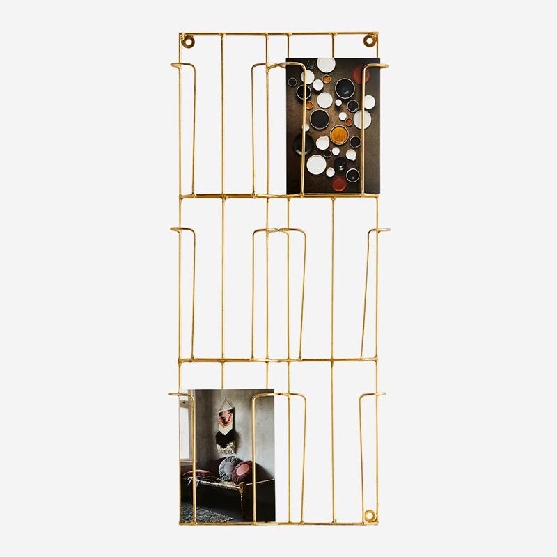 Golden Card Rack