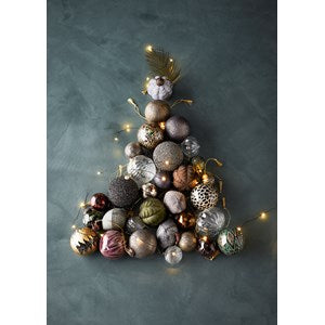 Hanging Papier Mache Ball Dash