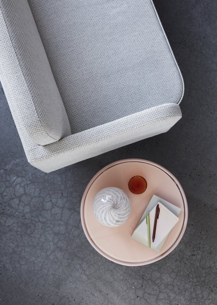Maison Marcel Hubsch Metal Side Table Pink