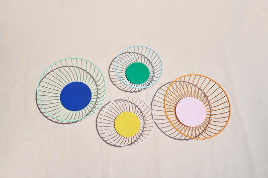 Maison Marcel Octaevo Large Green Wire Basket