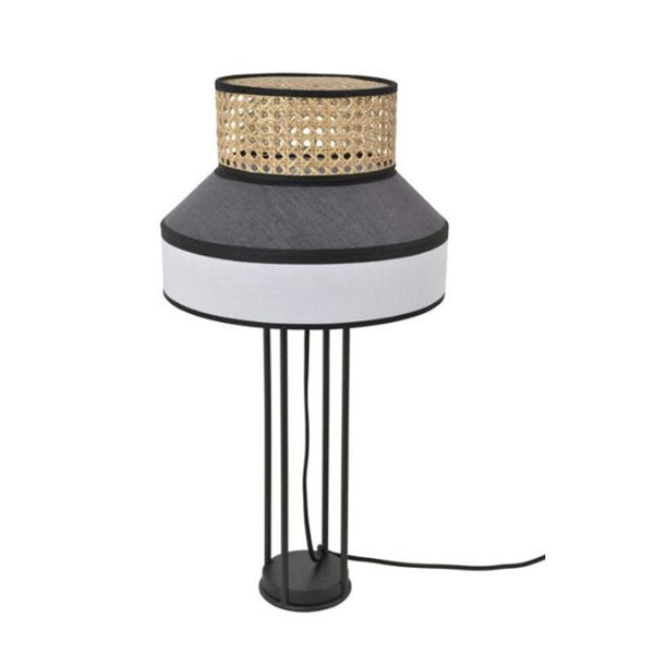 Table Lamp White & Anthracite