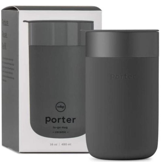 Ceramic Charcoal Big Mug 16 Oz