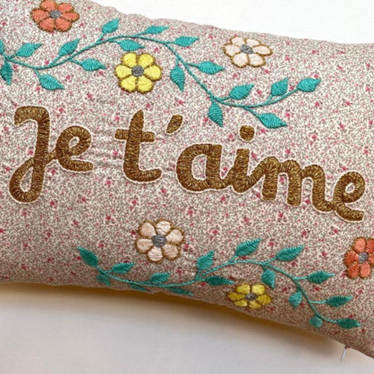 Cushion Je t'aime