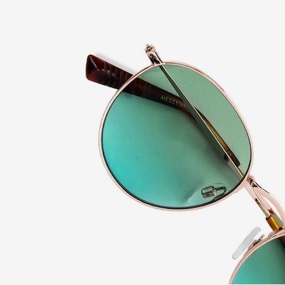 LENNON-  Rose Gold Green
