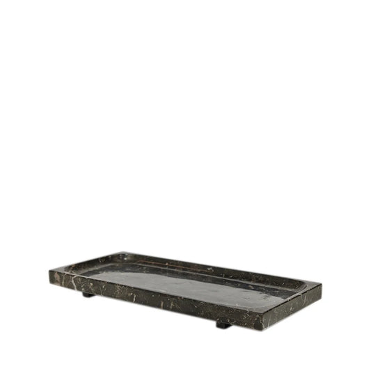 Savi Marble Tray Choko