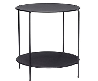 Black Metal Side Table