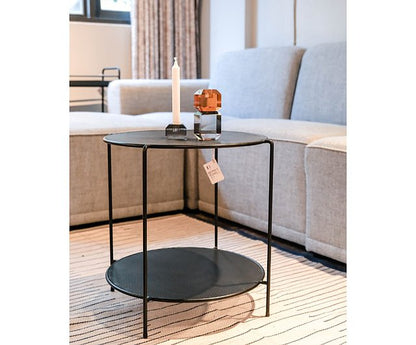 Black Metal Side Table