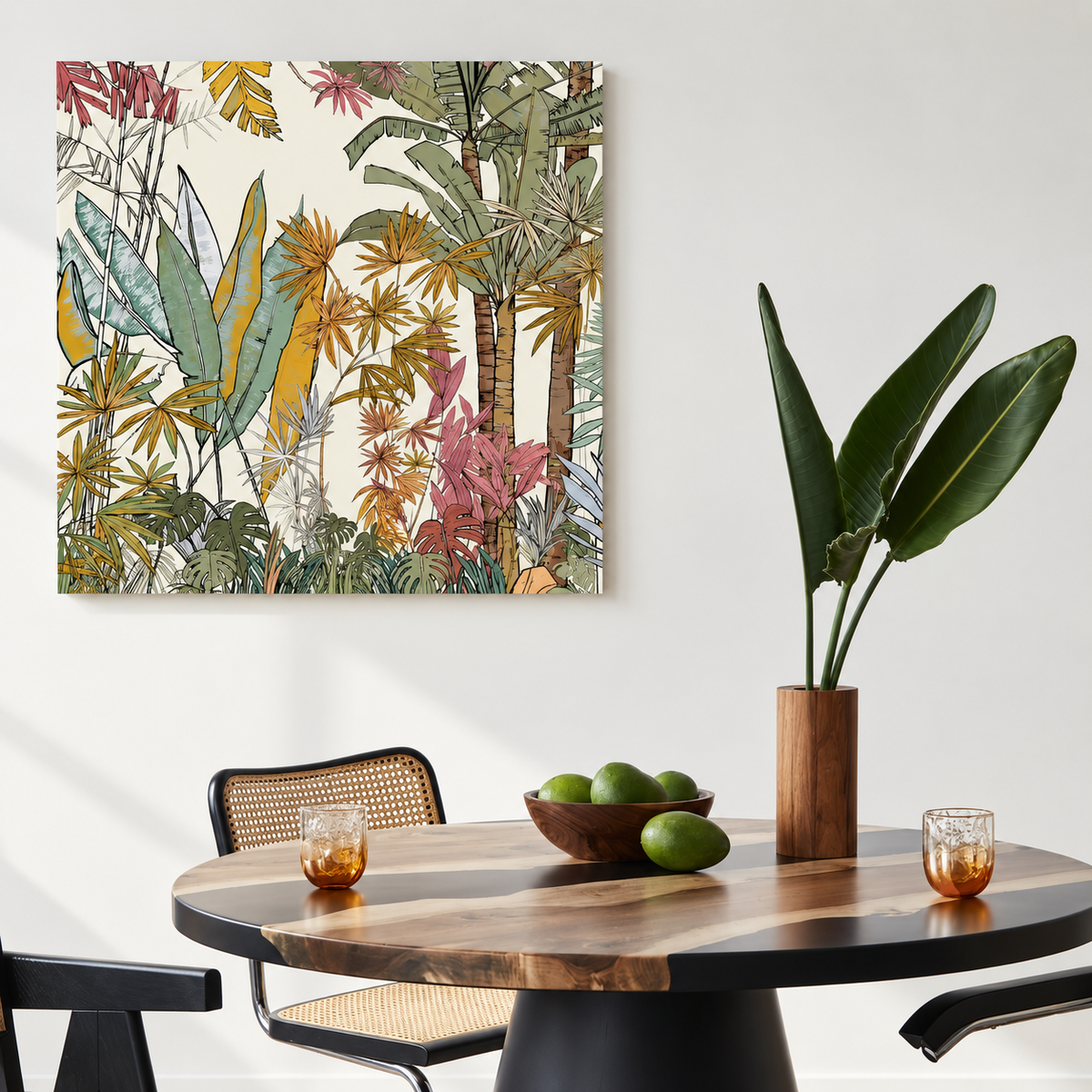 Jungle Barbara Art Print | Bespoke Artwork by LouiseM