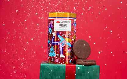 Tin Set of Intense cocoa biscuits
