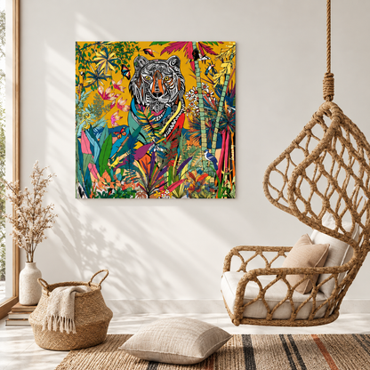 The Blue tiger, King of the Jungle - LouiseM creation