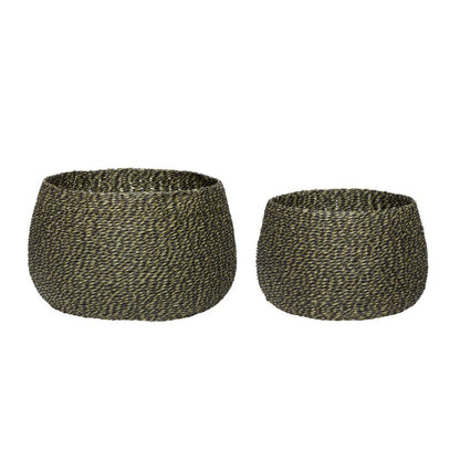 Eyrie Green Basket set of 2