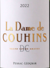 Pessac Léognan White AOP, Château Couhins La Dame 2022