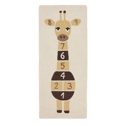 Giraf Hopscotch Rug Yellow