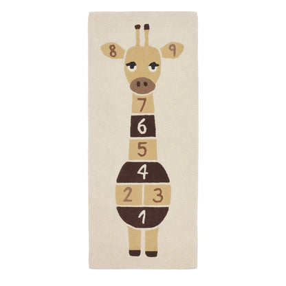 Giraf Hopscotch Rug Yellow