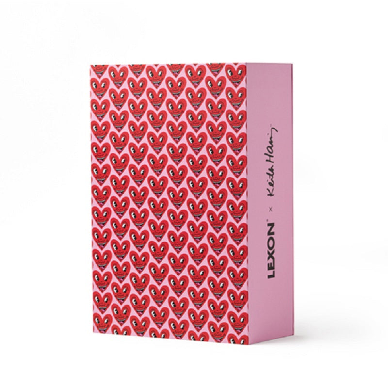 GIFT SET- KH(Keith Haring) Heart Pink