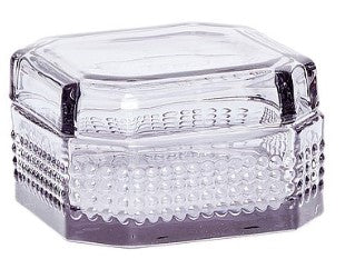 Grey Glass Rectangular Box