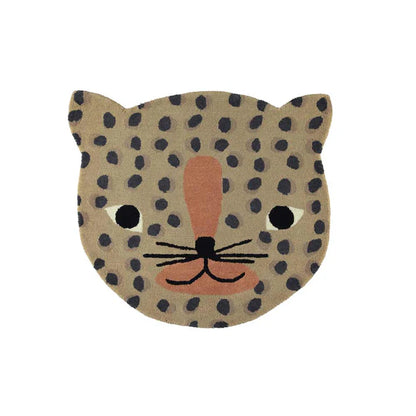 Leopard Rug Camel