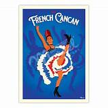 Poster PARIS "French Cancan"