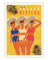 Poster PARIS "The French Riviera"