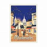 Poster MONTMARTRE "Tertre Square"