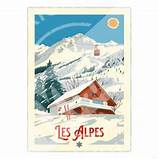 Poster THE ALPS "The Chalet"