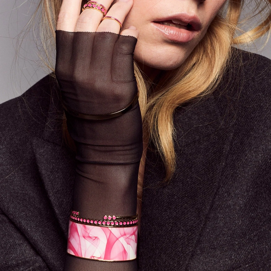 PINA Wide Cuff Cabaret Pink