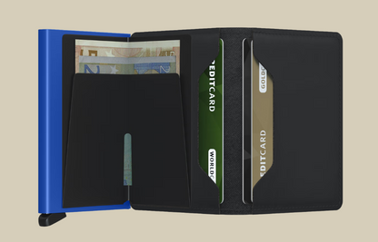 SECRID SLIMWALLET MATTE BLACK & BLUE