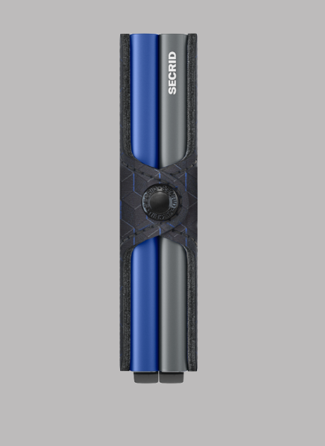 SECRID TWINWALLET OPTICAL TITANIUM-BLUE