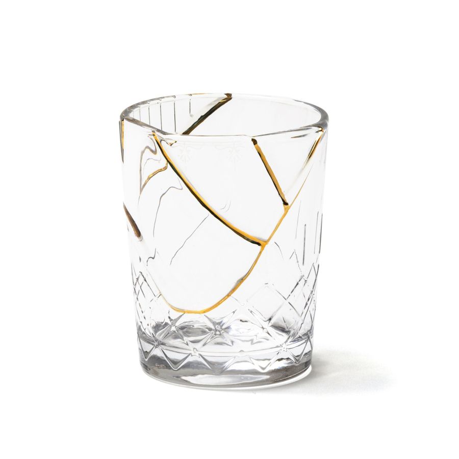 "KINTSUGI-n'2" GLASS ø Cm.7,6 h. 10,5