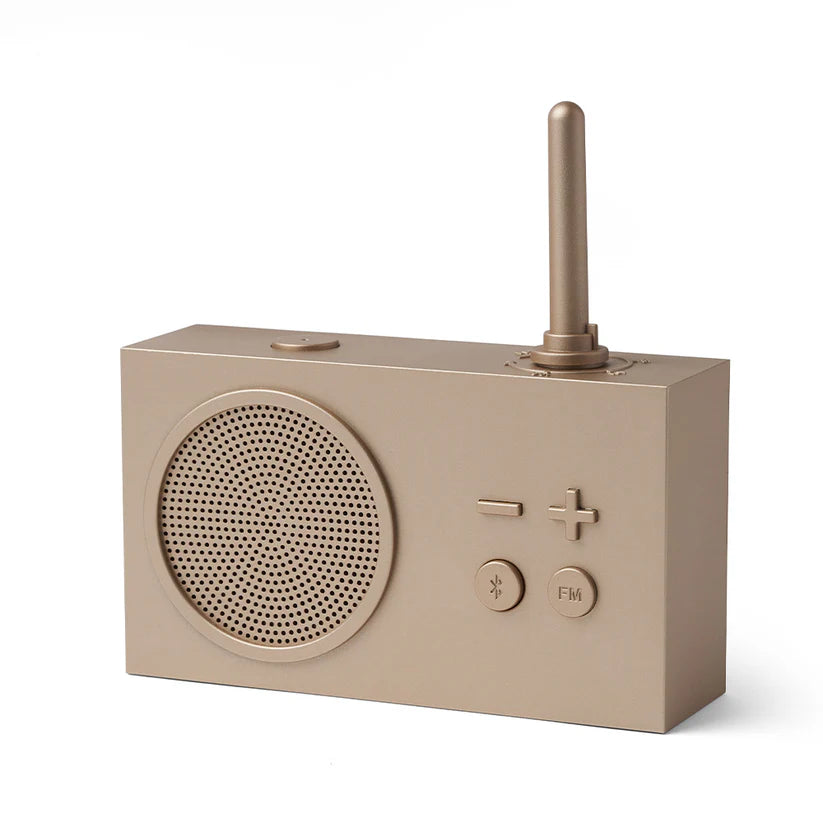TYKHO 3 BT/FM RADIO/SPEAKER - GOLD
