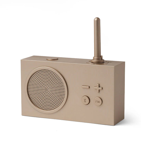 TYKHO 3 BT/FM RADIO/SPEAKER - GOLD