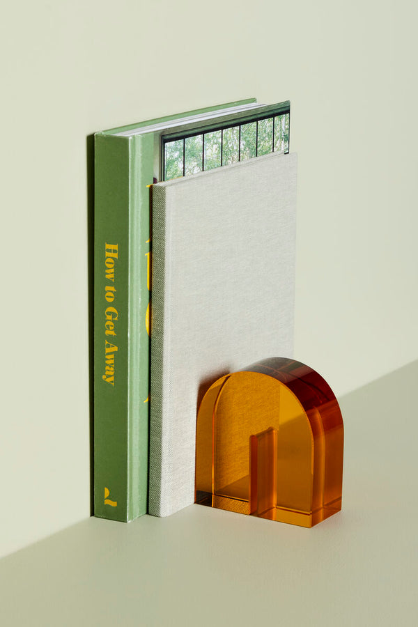 Amber Arch Bookend