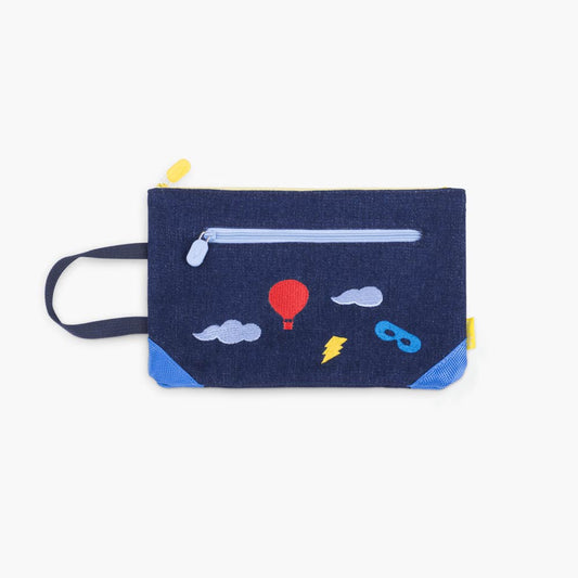 Denim Pouch Sky